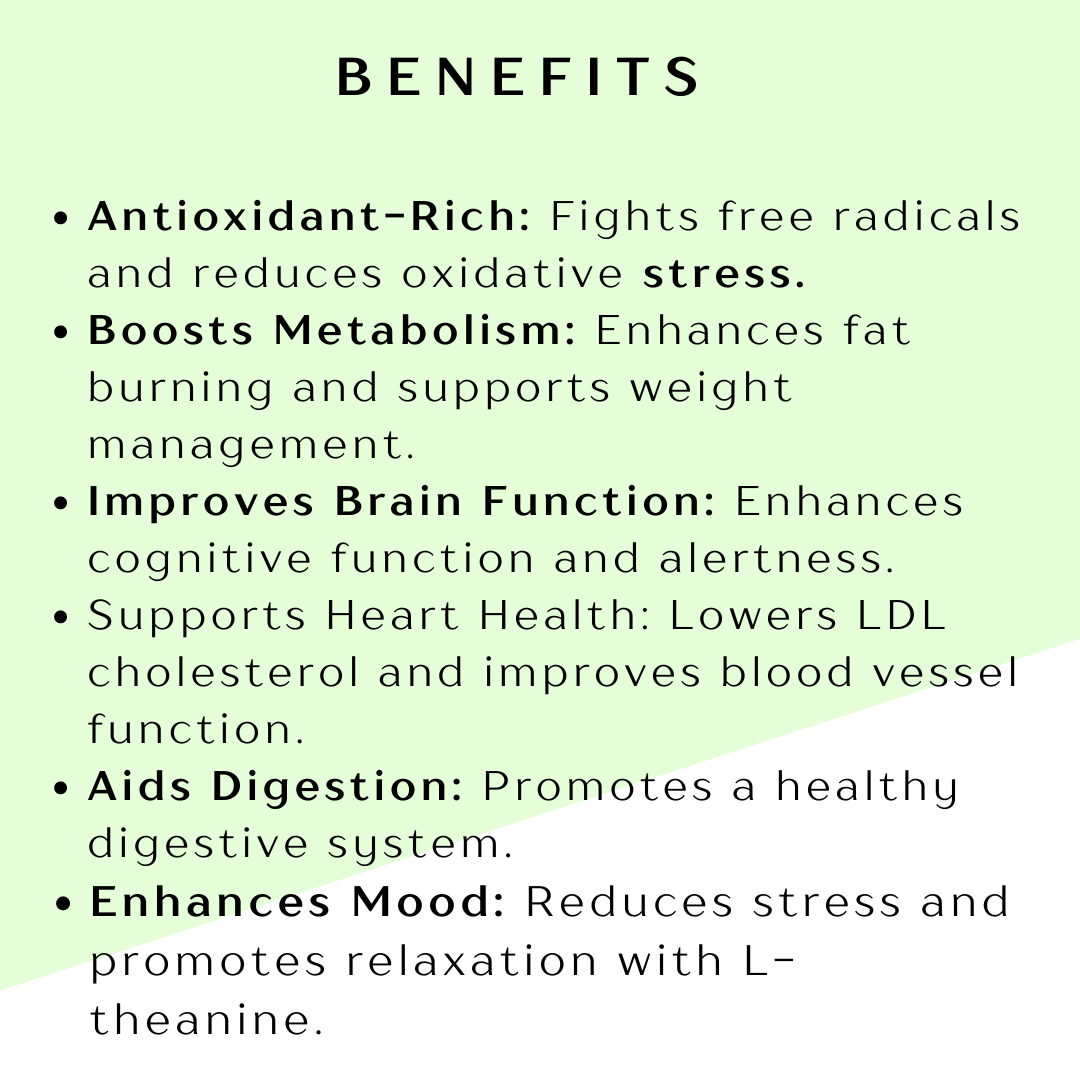 Green Tea – Antioxidant-Rich Brew for Detox, Weight Loss, and Wellness