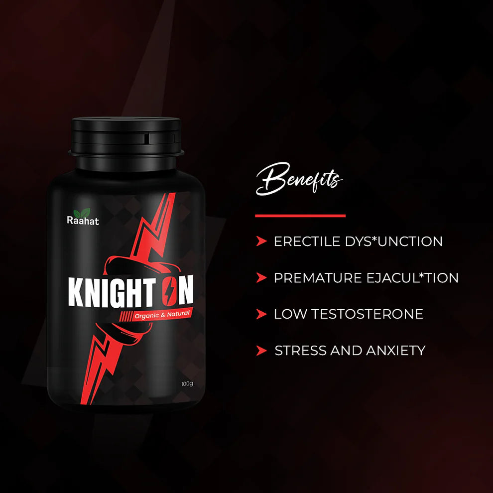Knight On + Men's Delay Cream Bundle
