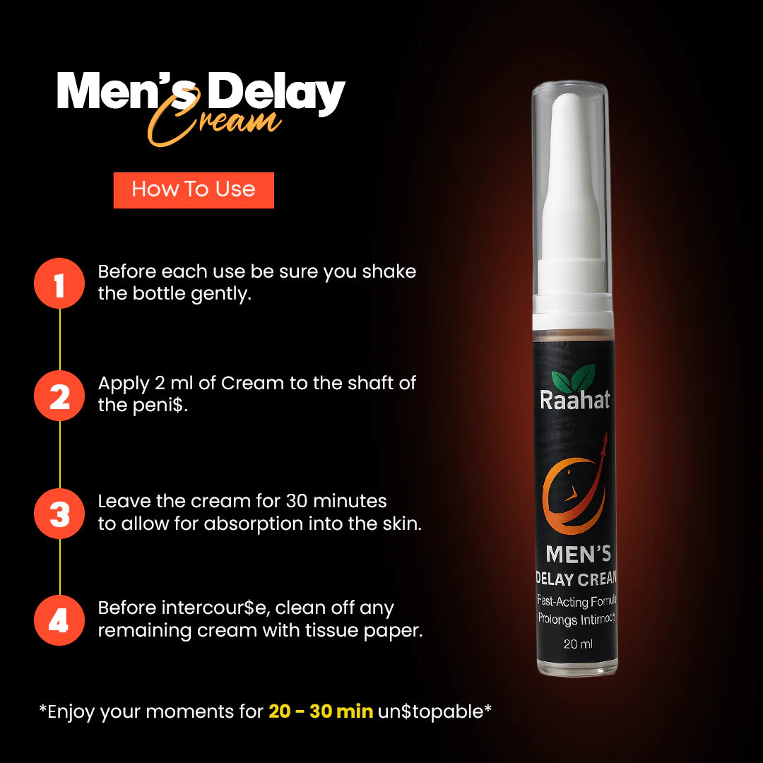 Knight On + Men's Delay Cream Bundle
