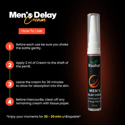 Knight On + Men's Delay Cream Bundle