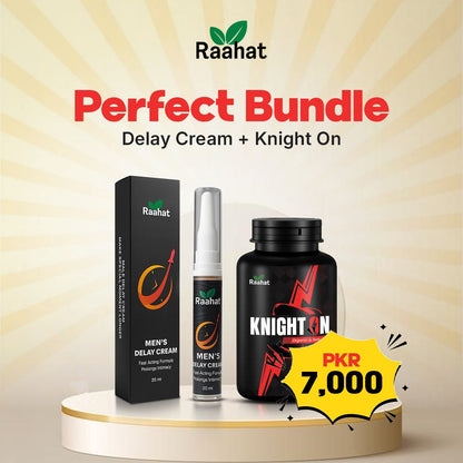 Knight On + Man's Delay Lotion Bundle